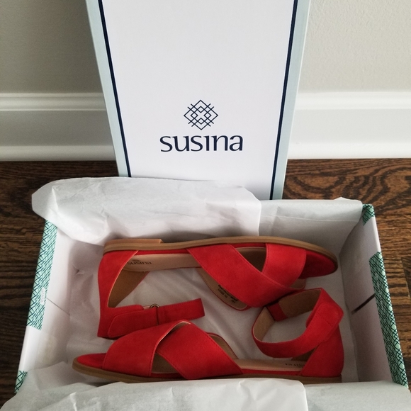 NWT Susina Suede Sandals - Picture 2 of 7